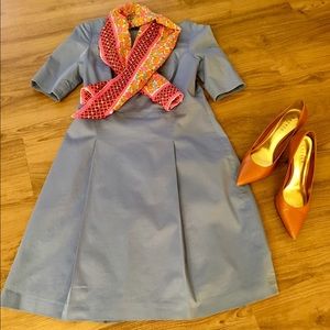 Brooks Brothers 346 Periwinkle Dress Size 10